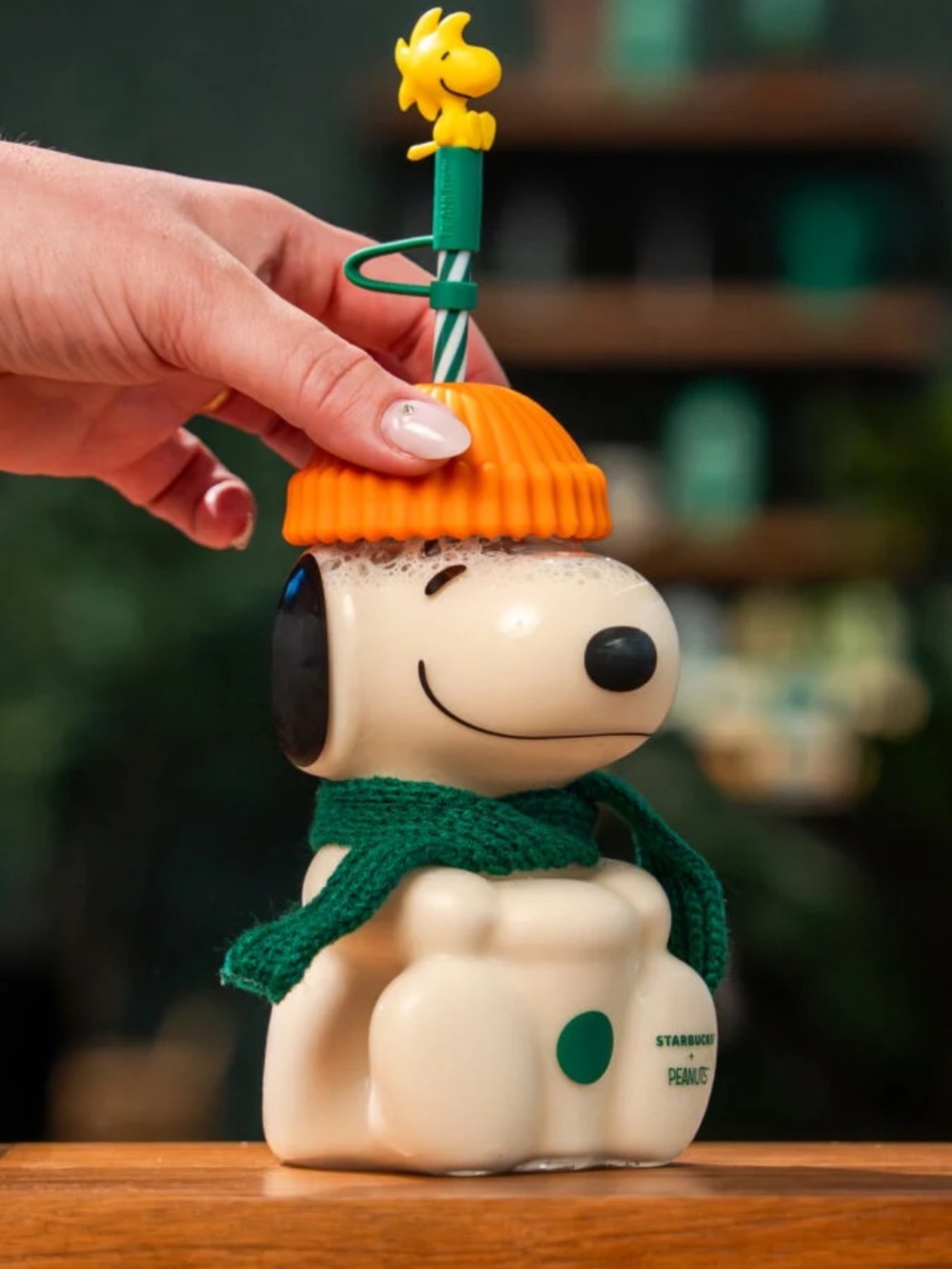 Starbucks x Snoopy Glass Cold Cup Limited Edition NEW
